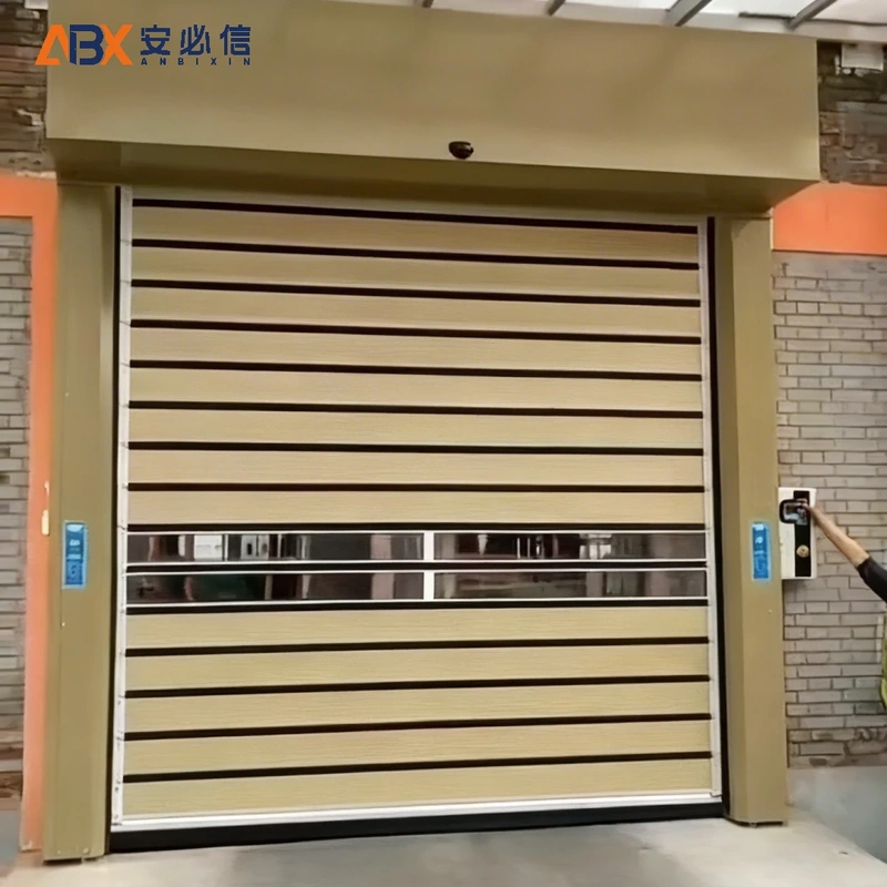 淄博螺旋式快速门